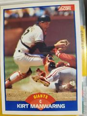 Kirt Manwaring #619 Baseball Cards 1989 Score Prices