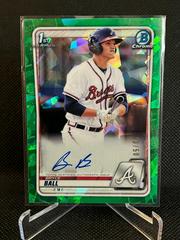 Bryce Ball [Green] Baseball Cards 2020 Bowman Sapphire Autographs Prices