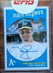 Mark McGwire #59FF-MM Baseball Cards 2023 Topps Archives 1959 Fan Favorites Autographs Premium Prices