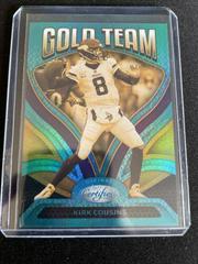 Kirk Cousins [Blue] #GT-10 Football Cards 2022 Panini Certified Gold Team Prices