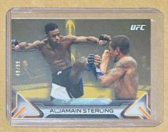 Aljamain Sterling [Gold] #78 Ufc Cards 2016 Topps UFC Knockout Prices