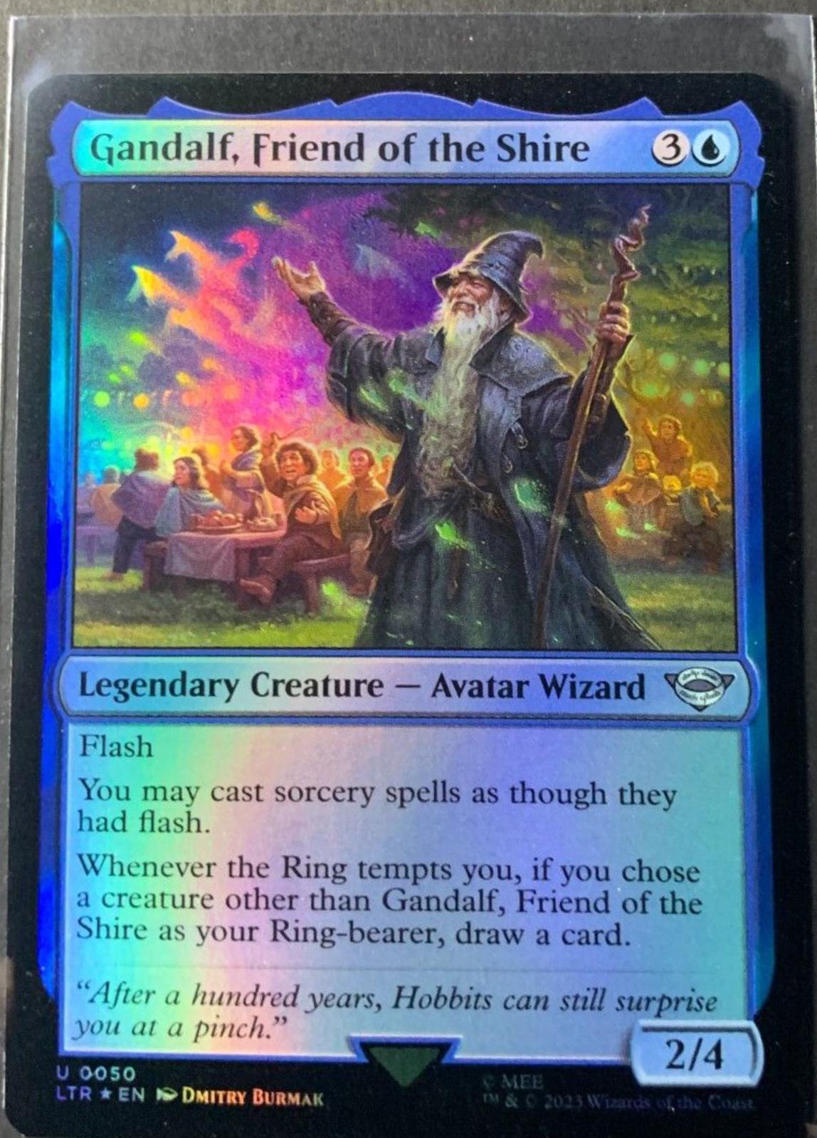 Gandalf, Friend of the Shire [Foil] #50 Prices | Magic Lord of the ...