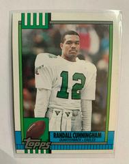 Randall Cunningham #93 Football Cards 1990 Topps Tiffany Prices