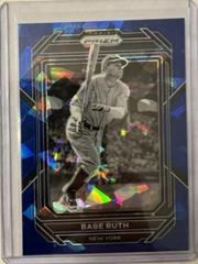 Babe Ruth [Blue Ice] #2 Baseball Cards 2023 Panini Prizm Prices