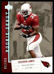 Edgerrin James #3 Football Cards 2006 Upper Deck Rookie Debut Prices