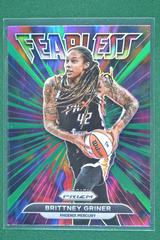 Brittney Griner [Green] #9 Basketball Cards 2022 Panini Prizm WNBA Fearless Prices