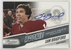 Sam Bradford [Draft Picks Rights Autograph] #287 Football Cards 2010 Panini Prestige Prices