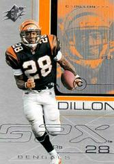 Corey Dillon #20 Football Cards 2001 Spx Prices