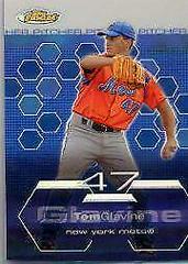 Tom Glavine [Refractor] #51 Baseball Cards 2003 Finest Prices