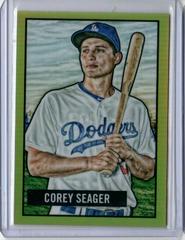Corey Seager [Gold] #15 Baseball Cards 2017 Bowman 1951 Chrome Prices