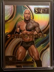 The Rock [Silver] #6 Wrestling Cards 2023 Panini Select WWE Sensations Prices