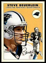 Steve Beuerlein #93 Football Cards 2000 Fleer Prices