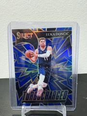 Luka Doncic [Blue Prizm] Basketball Cards 2021 Panini Select Turbo Charged Prices