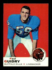 Paul Guidry #109 Football Cards 1969 Topps Prices
