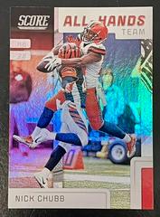 Nick Chubb [All-Hands Team] Football Cards 2019 Panini Score All Hands Team Prices