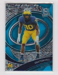 Daxton Hill [Neon Blue] #4 Football Cards 2022 Panini Chronicles Draft Picks Spectra Prices