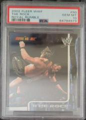 The Rock Wrestling Cards 2002 Fleer WWF Royal Rumble Prices