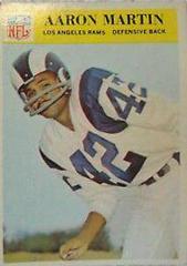 Aaron Martin #99 Football Cards 1966 Philadelphia Prices