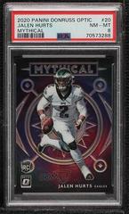 Jalen Hurts #MY-20 Football Cards 2020 Panini Donruss Optic Mythical Prices