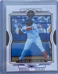 Vladimir Guerrero Jr. [Blue] #8 Baseball Cards 2021 Panini Chronicles Legacy Prices