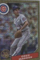Greg Maddux [Gold] Baseball Cards 2022 Topps Update 1987 Chrome Prices
