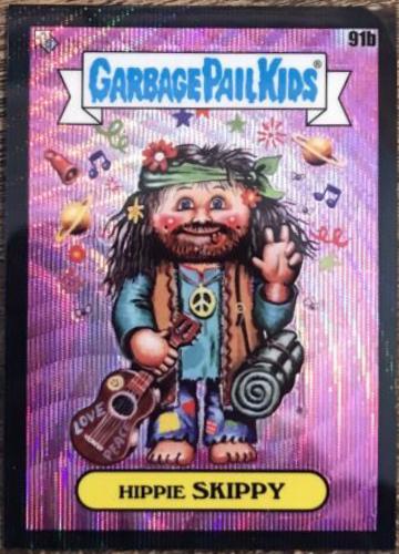 Hippie SKIPPY [Black Wave] #91b Prices | 2020 Garbage Pail Kids Chrome ...