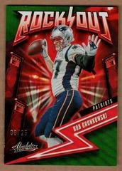 Rob Gronkowski [Spectrum Green] #6 Football Cards 2023 Panini Absolute Rock Out Prices