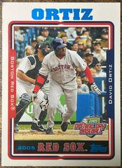 David Ortiz #49 Baseball Cards 2005 Topps Opening Day Prices