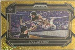 Roxanne Perez [Gold Shimmer] Wrestling Cards 2023 Panini Prizm WWE Prices