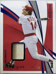 Pete Rose Baseball Cards 2021 Panini Immaculate Collection Prices