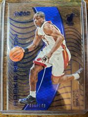 Dwyane Wade [White Jersey Blue] Basketball Cards 2015 Panini Clear Vision Prices