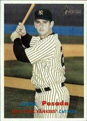 Jorge Posada Baseball Cards 2006 Topps Heritage Prices