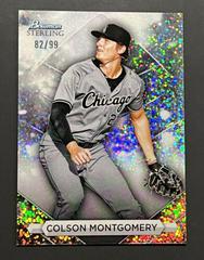 Colson Montgomery [Speckle] Baseball Cards 2023 Bowman Sterling Prices