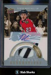 Lukas Reichel [Patch Autograph] Hockey Cards 2022 Upper Deck Trilogy Generations Prices