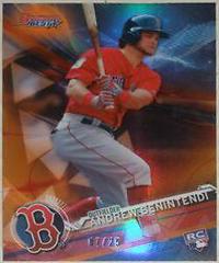 Andrew Benintendi [Orange Refractor] #14 Baseball Cards 2017 Bowman's Best Prices