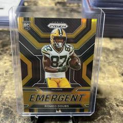 Romeo Doubs [Gold] Football Cards 2022 Panini Prizm Emergent Prices