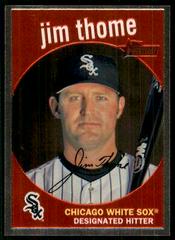 Jim Thome #C150 Baseball Cards 2008 Topps Heritage Chrome Prices