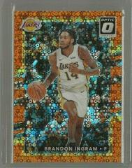 Brandon Ingram [Fast Break Orange] Basketball Cards 2017 Panini Donruss Optic Prices