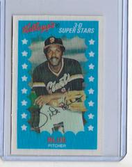 Vida Blue #63 Baseball Cards 1982 Kellogg's Prices