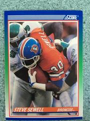 Steve Sewell Football Cards 1990 Panini Score Prices