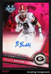 Brock Bowers [Autograph Superfractor] #50 Football Cards 2023 Bowman Chrome University Prices