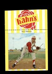 Milt Pappas Baseball Cards 1966 Kahn's Wieners Prices