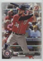 Bryce Harper [Silver] #3 Baseball Cards 2017 Bowman Prices