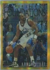 Karl Malone [Refractor] Basketball Cards 1996 Finest Prices