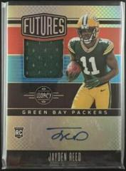 Jayden Reed #FAPS-15 Football Cards 2023 Panini Legacy Futures Patch Autographs Prices