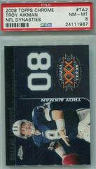 Troy Aikman Football Cards 2008 Topps Chrome Dynasties Prices