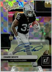Zamir White [Autograph] #TR-32 Football Cards 2022 Panini Donruss The Rookies Prices