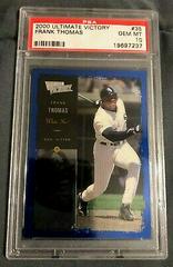 Frank Thomas #35 Baseball Cards 2000 Ultimate Victory Prices