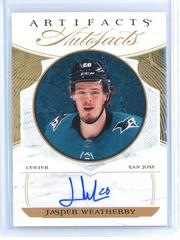 Jasper Weatherby #AF-JW Hockey Cards 2022 Upper Deck Artifacts Auto Facts Prices