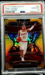 Trae Young [Gold Prizm] #33 Basketball Cards 2019 Panini Select Prices